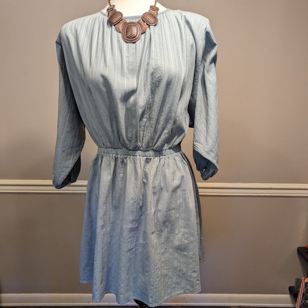 Women's Size S Blue/Green Loft Beach Dress